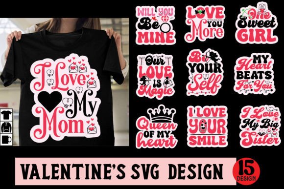 Download Valentine’s Day Retro Designs Bundle - Bundle Collection