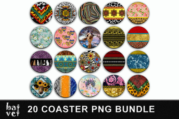 Download Car Coaster Bundle | Coaster Sublimation - Bundle Collection
