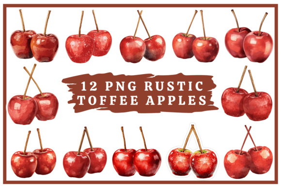 Download Apples Watercolor Clipart Bundle #30 - Bundle Collection