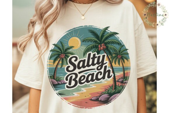 Download Salty Beach Tropical Sublimation Design - Tropical sublimation Collection