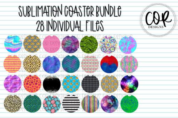 Download Sublimation Car Coaster Bundle - Bundle Collection