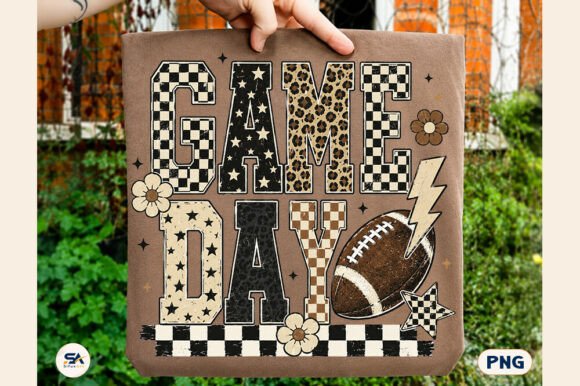Download Checkered Game Day Football PNG Leopard - Leopard Collection