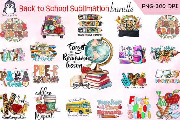 Download Back to School Sublimation Bundle - Bundle Collection