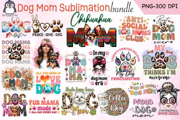 Download Dog Mom Sublimation Bundle - Bundle Collection