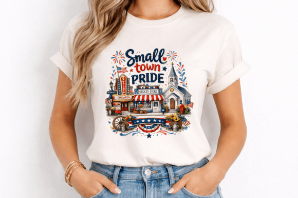 Download Small Town Pride T-Shirt PNG - Premium Resources