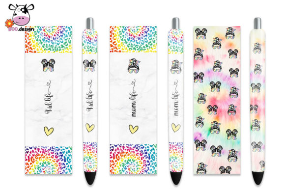 Download Mom Life Kid Life Leopard Pen Wrap - Leopard Collection