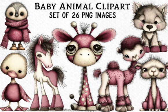 Download Baby Animal Clipart Bundle - Bundle Collection