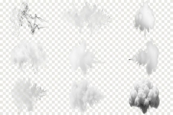 Download White Smoke Sublimation Clipart Bundle - Bundle Collection