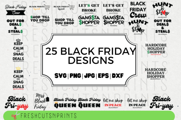 Download Black Friday Designs Bundle - Bundle Collection