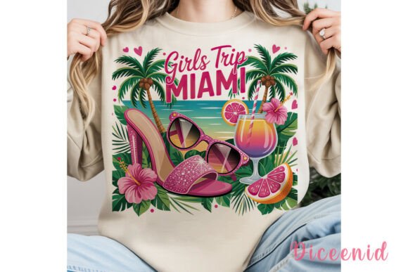 Download Girls Trip Miami Tropical Sublimation PN - Tropical sublimation Collection
